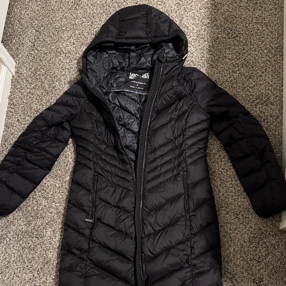 Women's Black Hooded Jacket